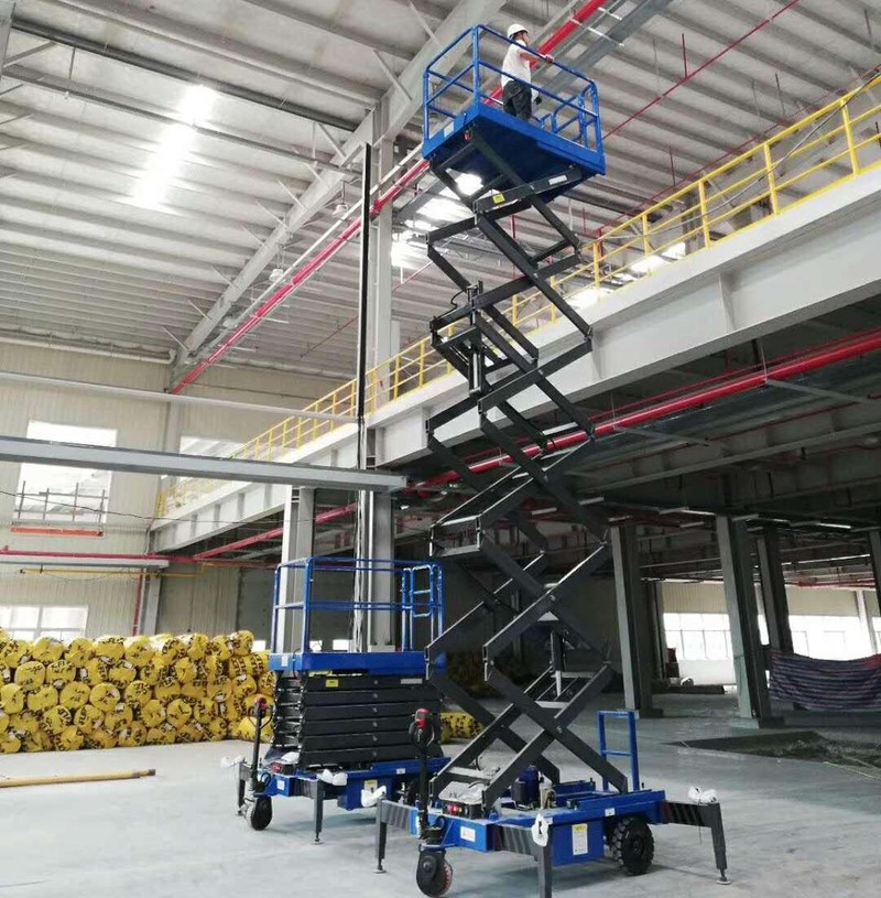 河北助力行走剪叉式高空作业平台