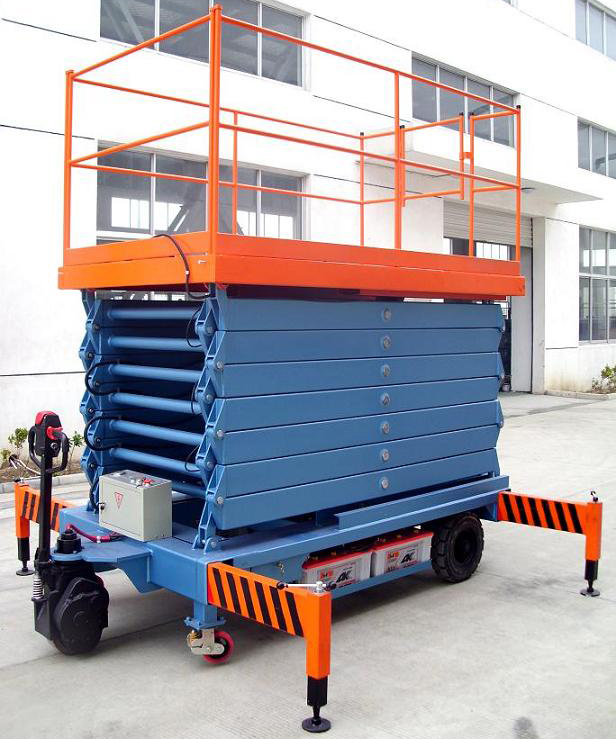 河北助力行走剪叉式高空作业平台